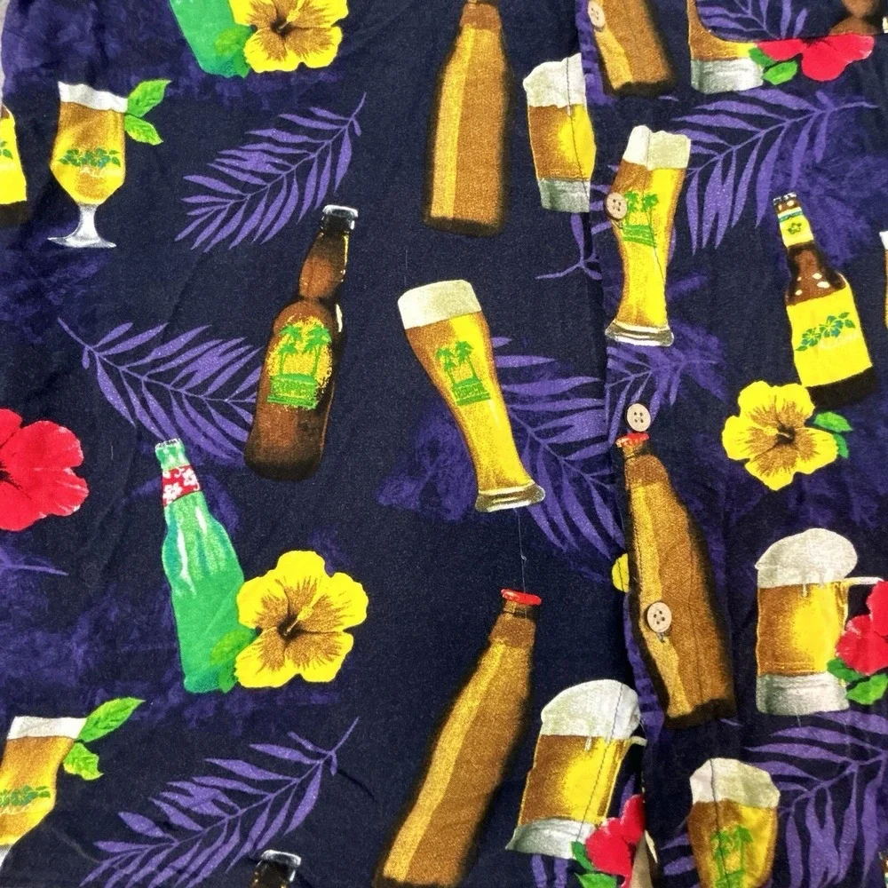 Junction West Shirt Men  Size Medium  Beer Bootle Short‎ Sleeve 2019 Adult